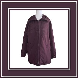 Innovations Embroidered Quilted Coat